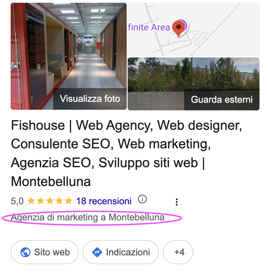 categoria google gmb